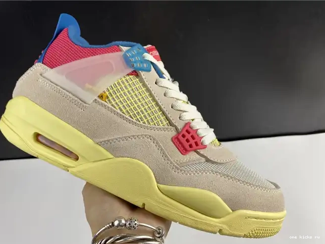 Cheap 4 Retro Ice Air Jordan Union DC9533-800 Guava 0426